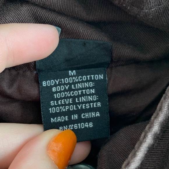 Vanity Brown Utility Jacket - Picture 4 of 4